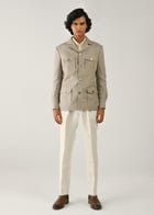 Hemp Safari Jacket view 3