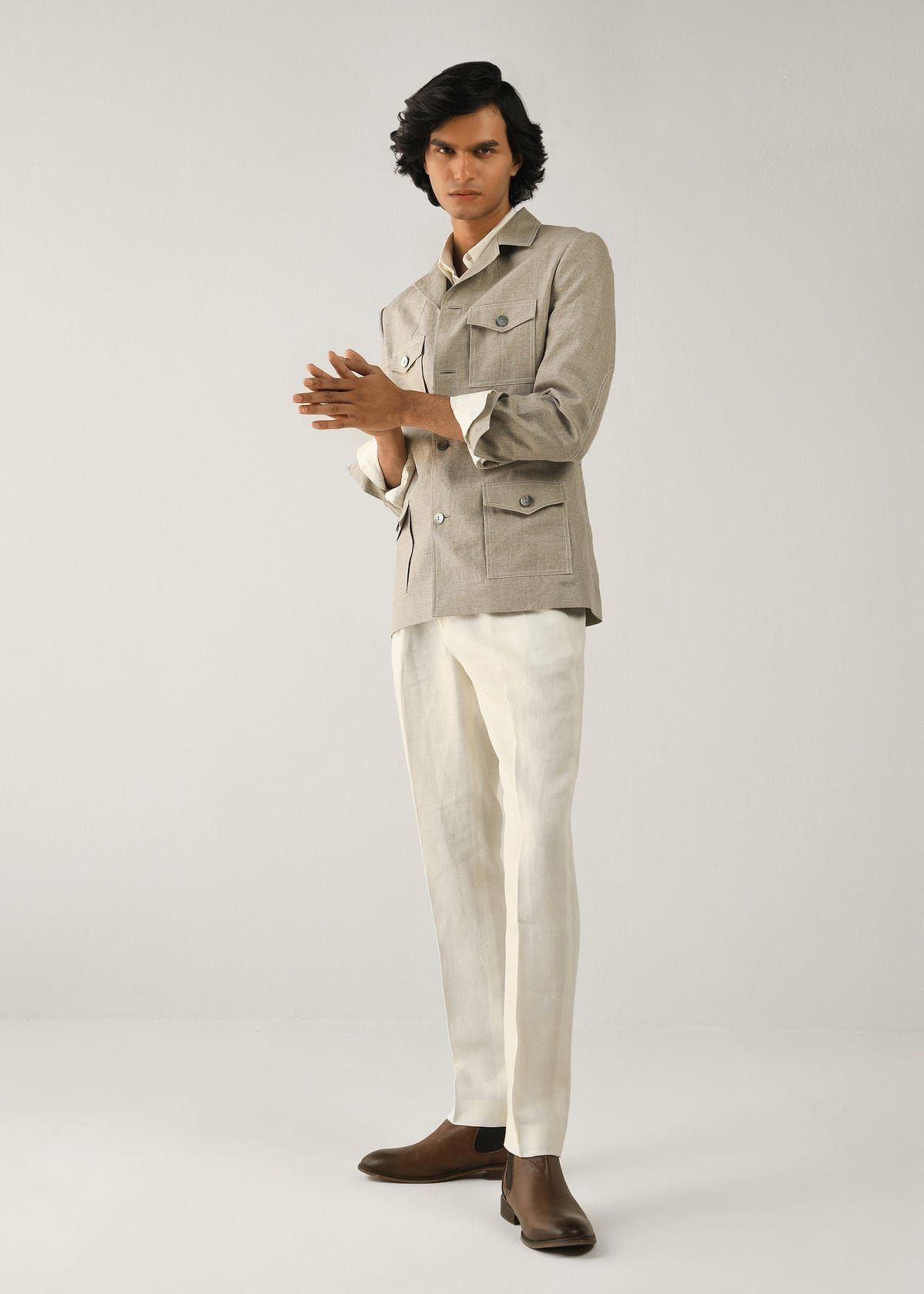 Hemp Safari Jacket - image 4