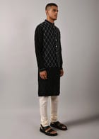 Diamond Embroidered Bundi view 4