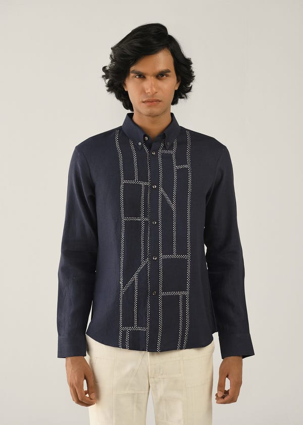 Countrymade India — Fuselage Yoke Shirt
