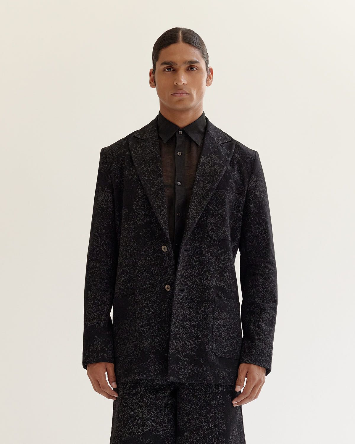 Sandstorm Denim Blazer - image 1