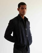Infinity Quilted Bomber Jacket view 1