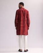Aboriginal Dots Print Kurta view 2