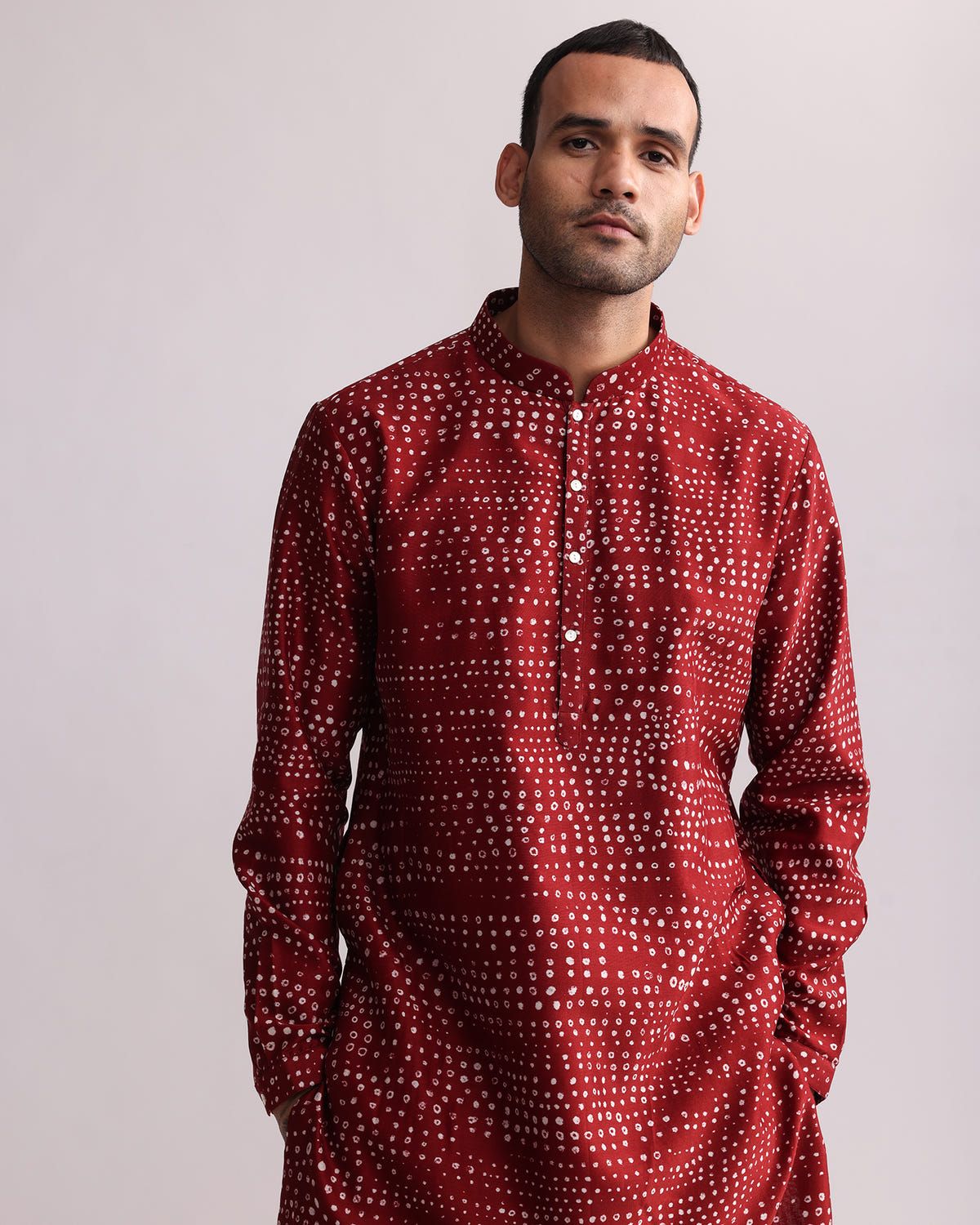 Aboriginal Dots Print Kurta - image 4