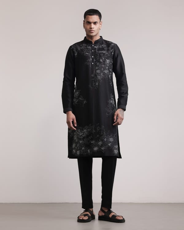 Countrymade India — Residual Scattered Stitches Kurta Set