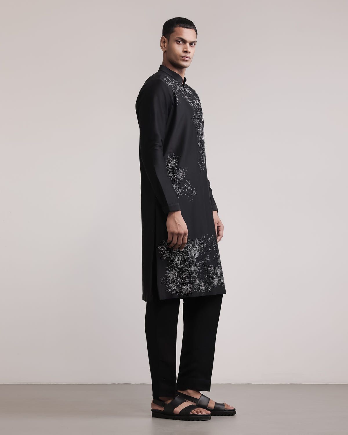 Residual Scattered Stitches Kurta Set - image 2