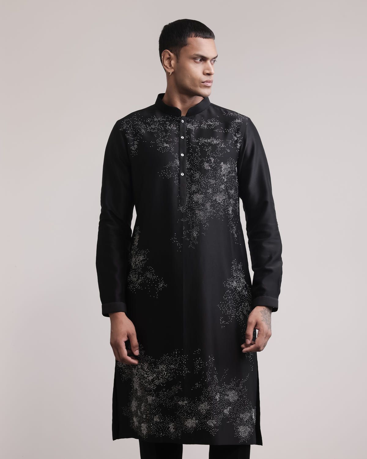 Residual Scattered Stitches Kurta Set - image 3
