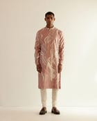 Infinity Print Kurta Set view 1