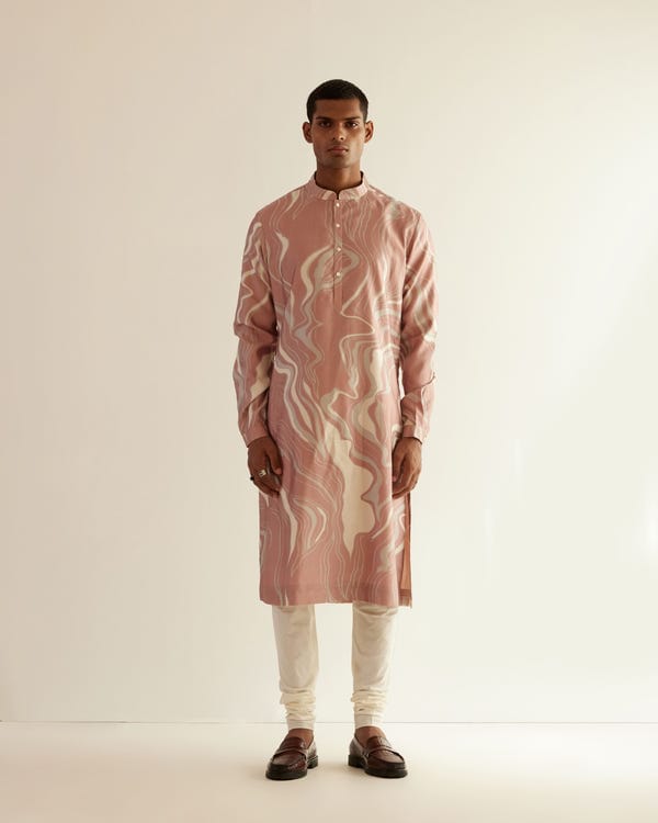 Countrymade India — Infinity Print Kurta Set