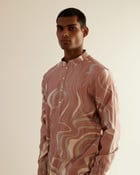 Infinity Print Kurta Set view 2