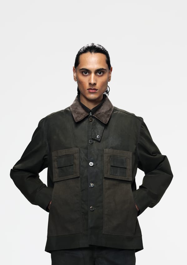 Countrymade India — Military Waxed Canvas Jacket