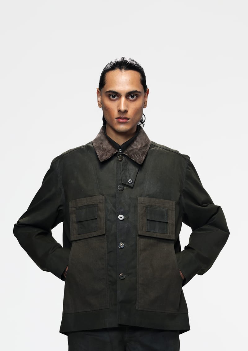 Military Waxed Canvas Jacket