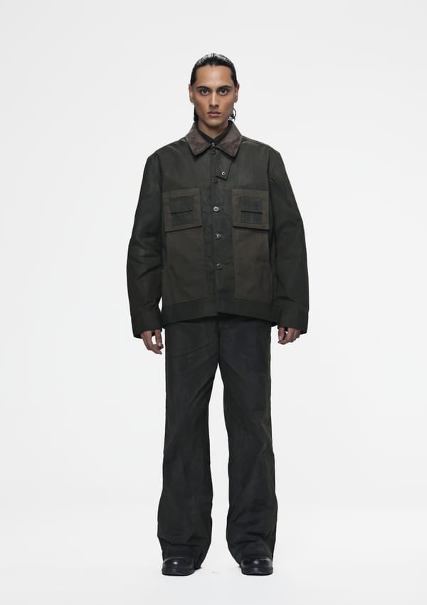 Countrymade India — Military Waxed Canvas Jacket