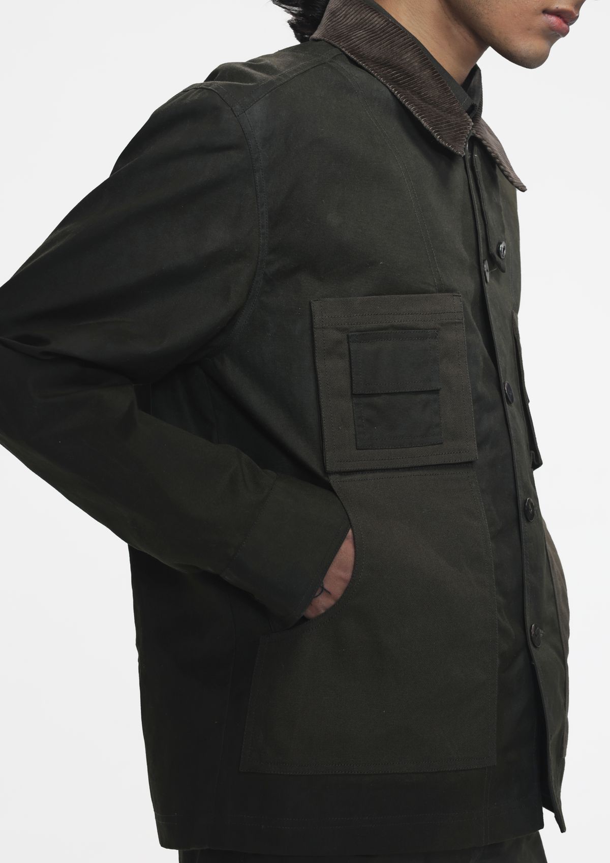 Military Waxed Canvas Jacket - image 4