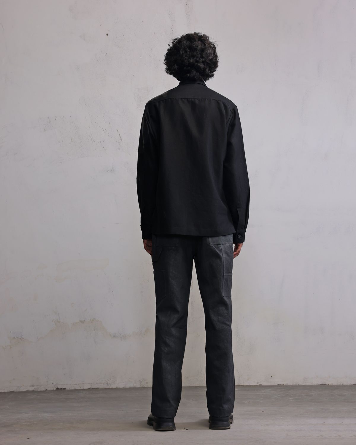 Tattered Terrain Leather patch shirt - image 3
