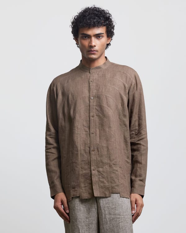Countrymade India — ARCH ECHO LADDER PANEL SHIRT