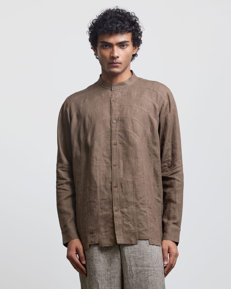 ARCH ECHO LADDER PANEL SHIRT