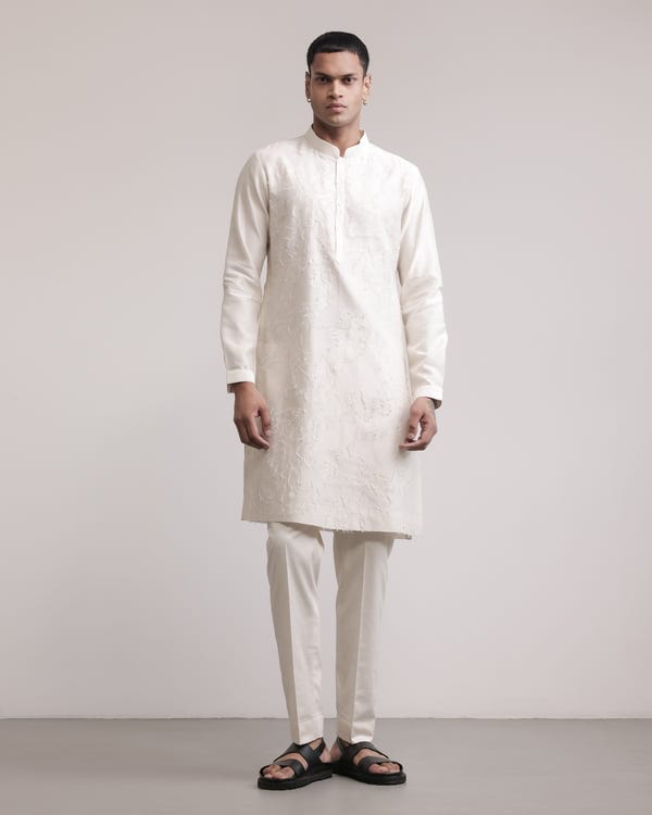Countrymade India — Eroded Camo Kurta Set