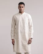Eroded Camo Kurta Set view 3