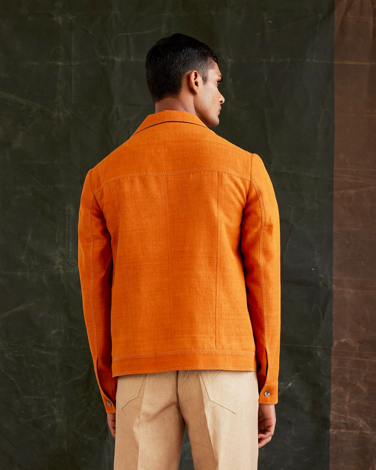 Matka Silk Trucker Jacket - image 3