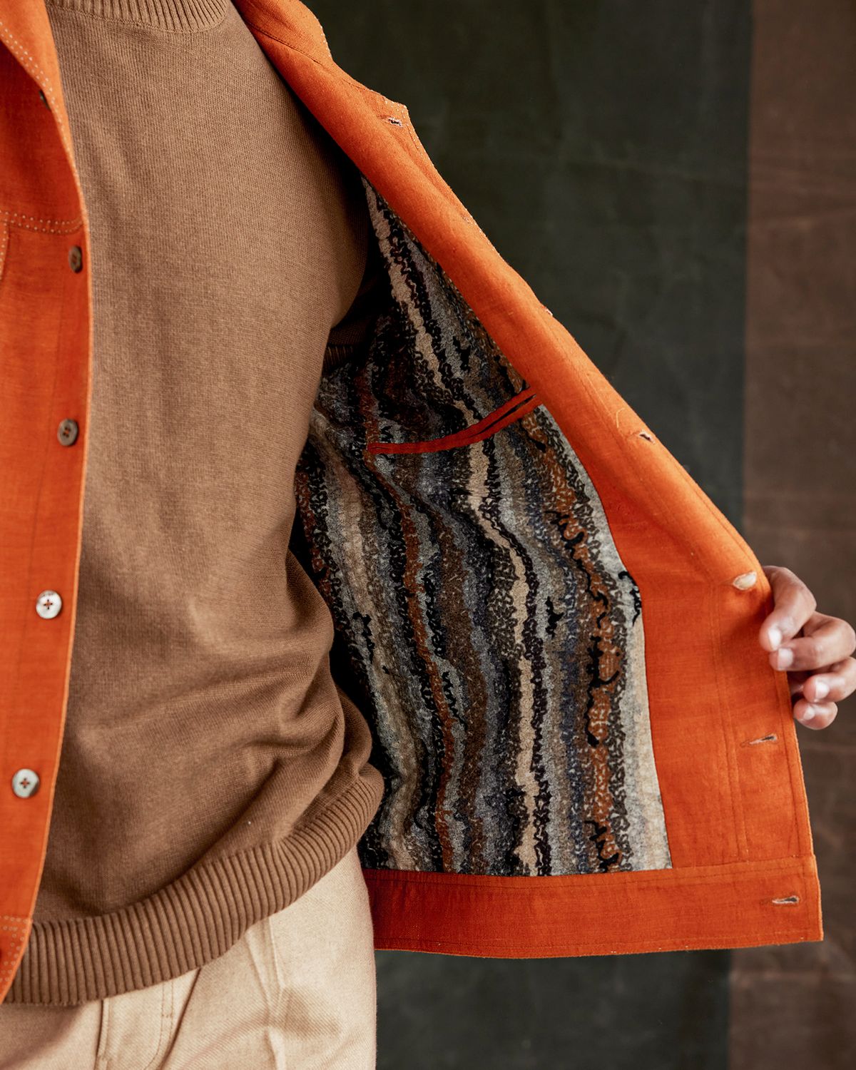 Matka Silk Trucker Jacket - image 4