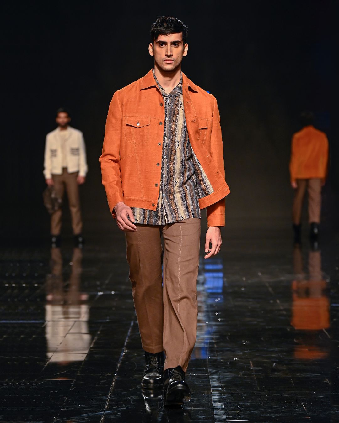 Matka Silk Trucker Jacket - image 5