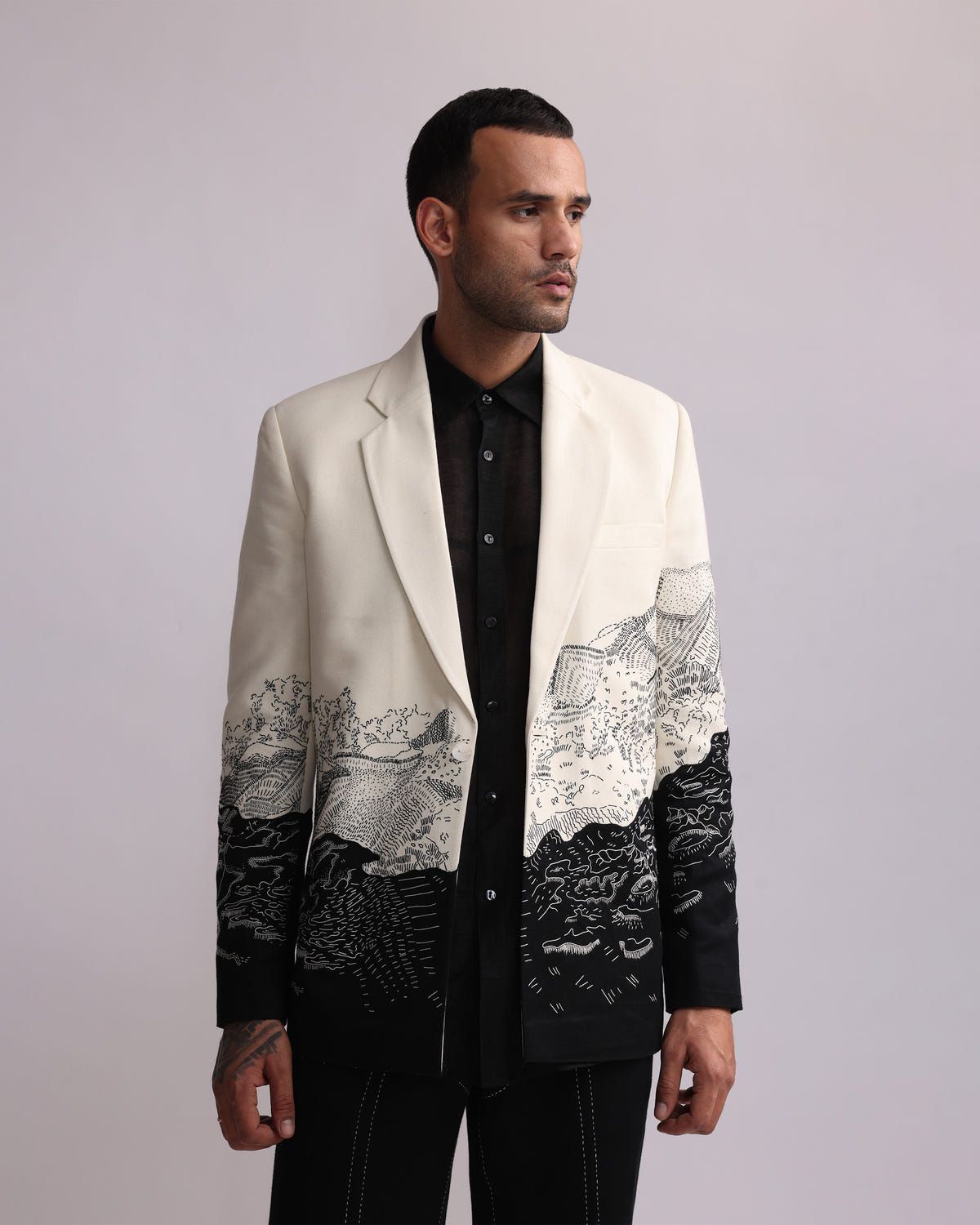 NML LANDSCAPE SINGLE BREASTED BLAZER - image 3