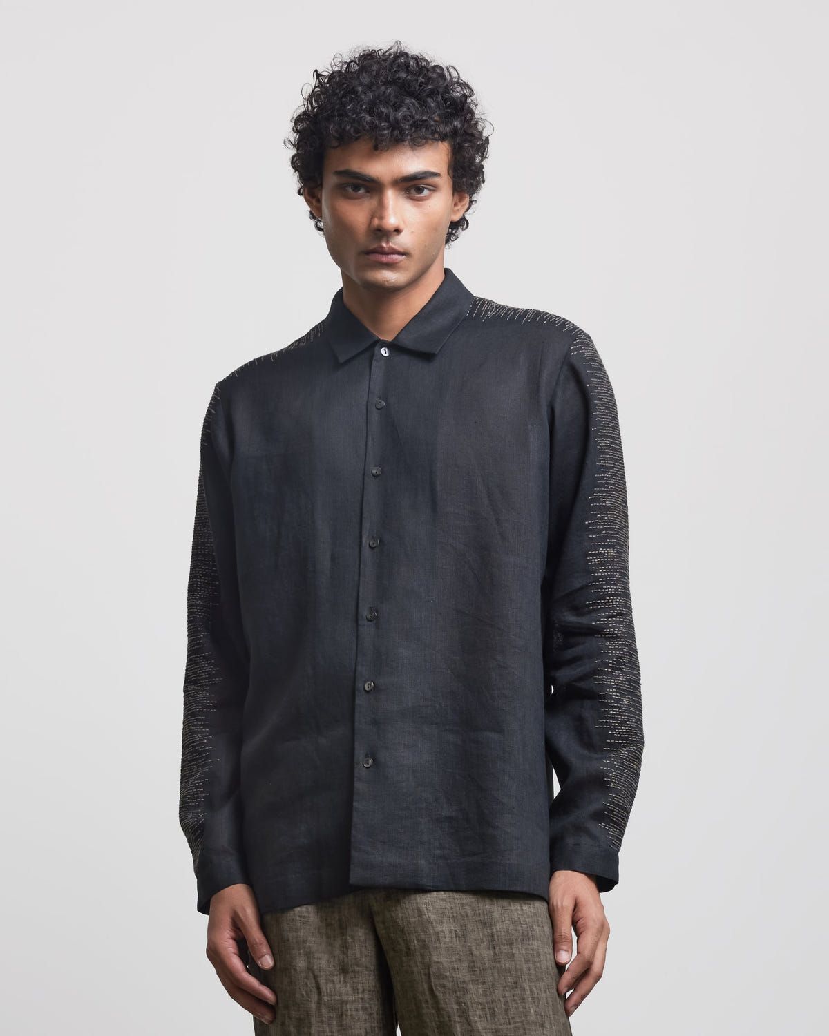 SHADOW EMBROIDERED SHIRT - image 1
