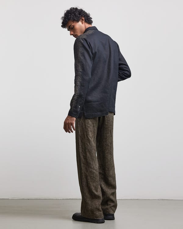 Countrymade India — SHADOW EMBROIDERED SHIRT