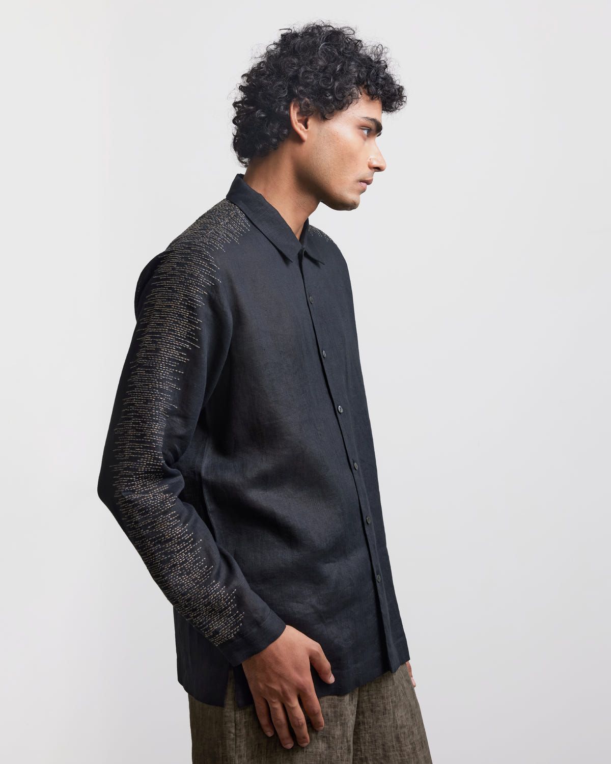 SHADOW EMBROIDERED SHIRT - image 3