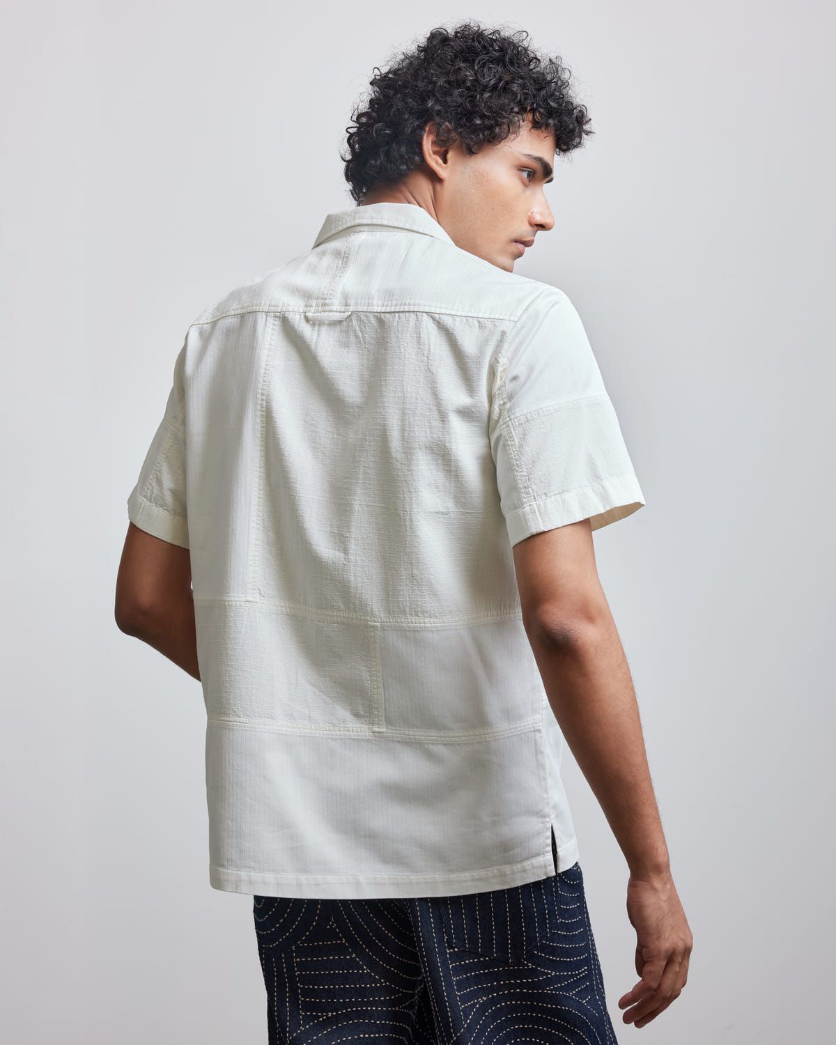Ripstop patch half shirt - image 3