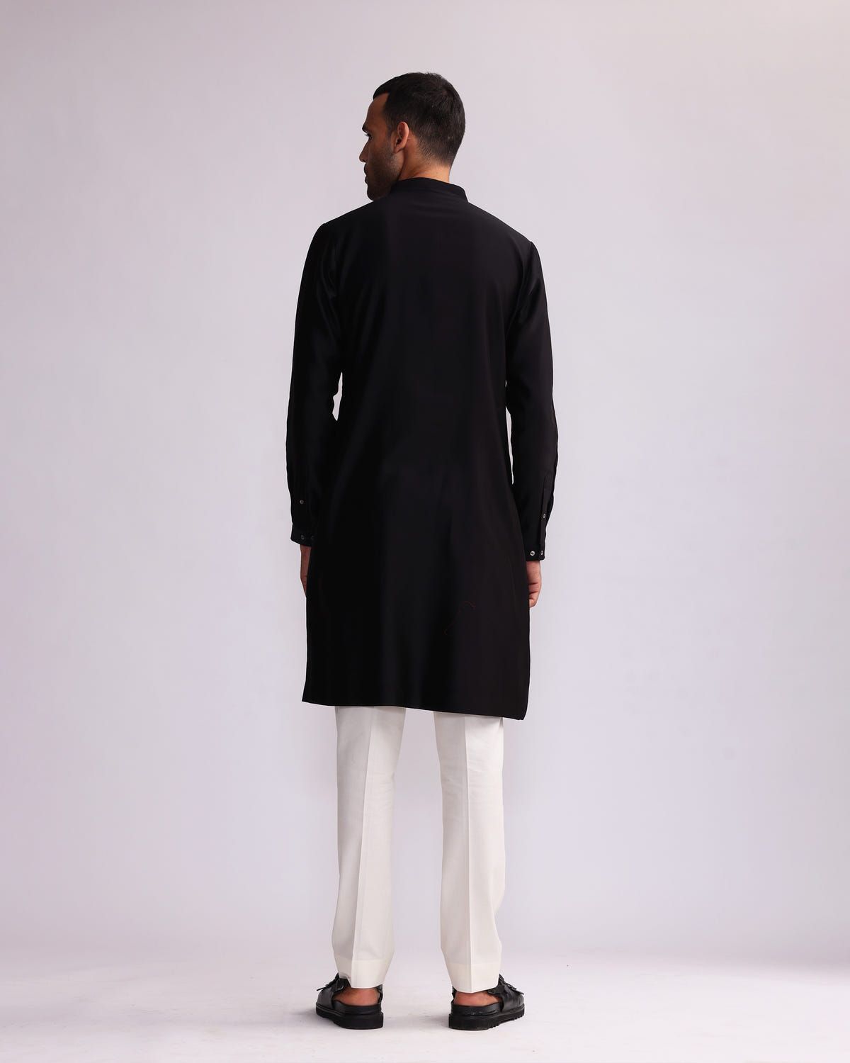 CONTOUR LINE PIN TUCKS EMBROIDERED KURTA SET - image 2