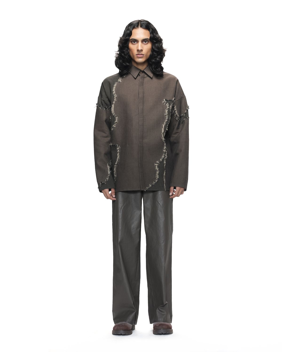 Frayed Canvas Shirt - image 2