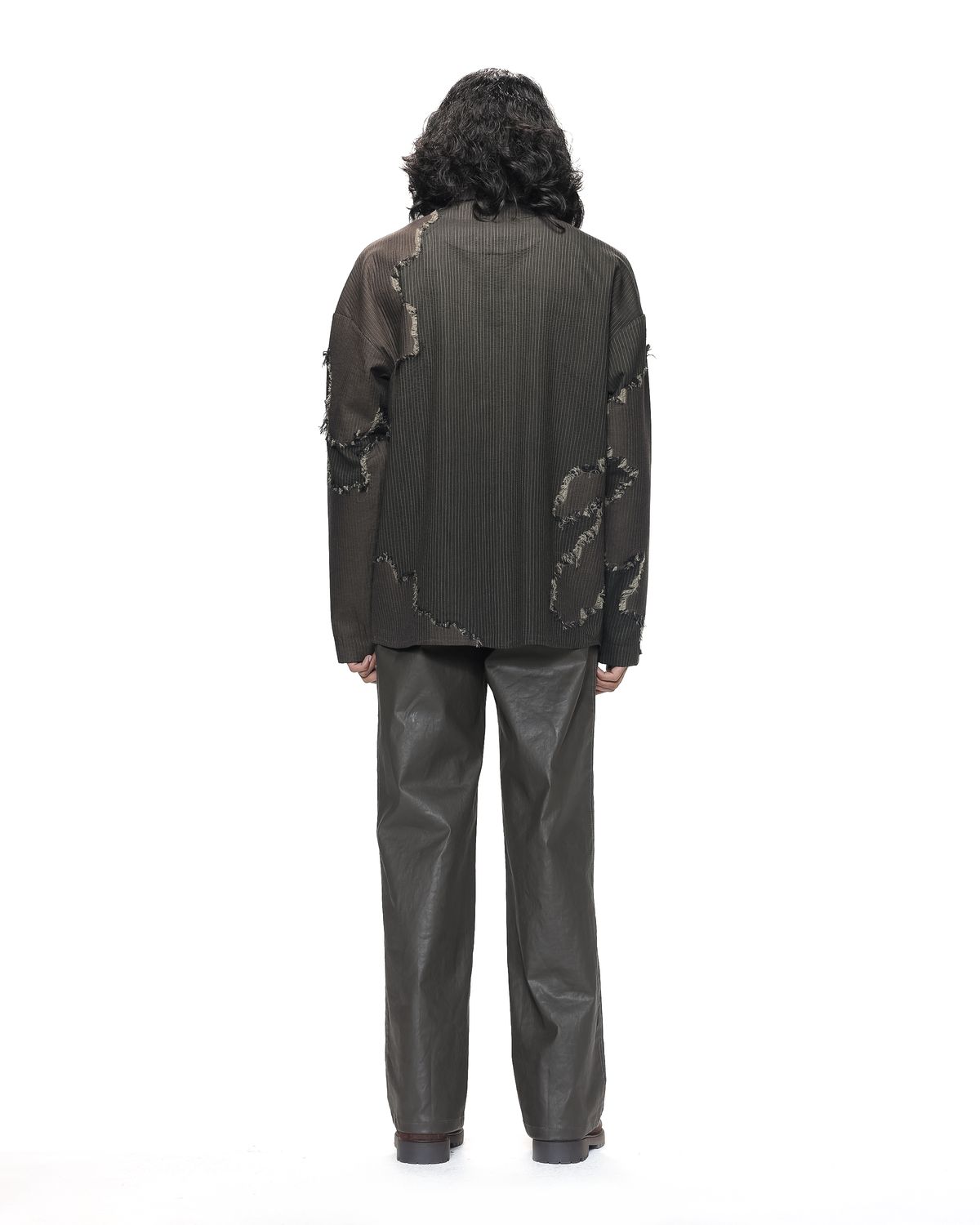 Frayed Canvas Shirt - image 3