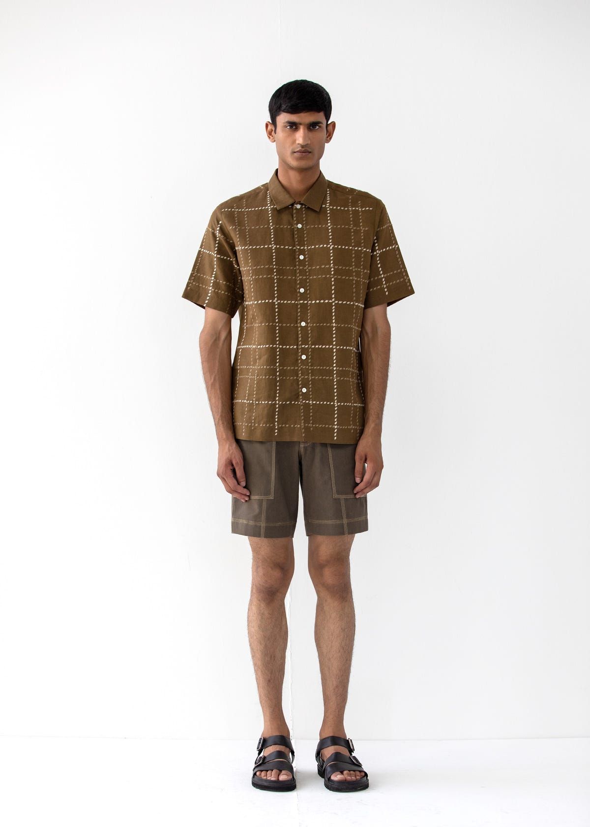 MILITARY TARTAN SHIRT - image 2