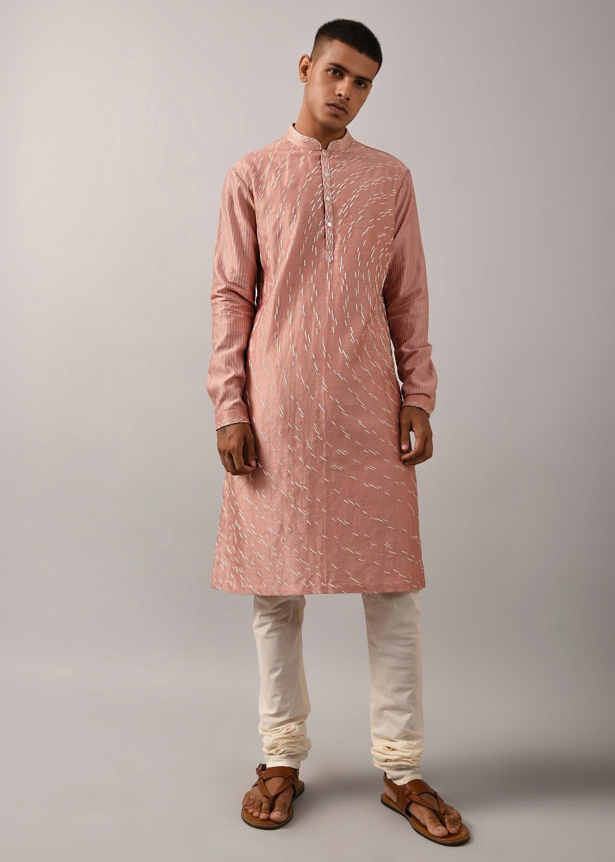 Shooting Star Embroidered Kurta Set - image 1