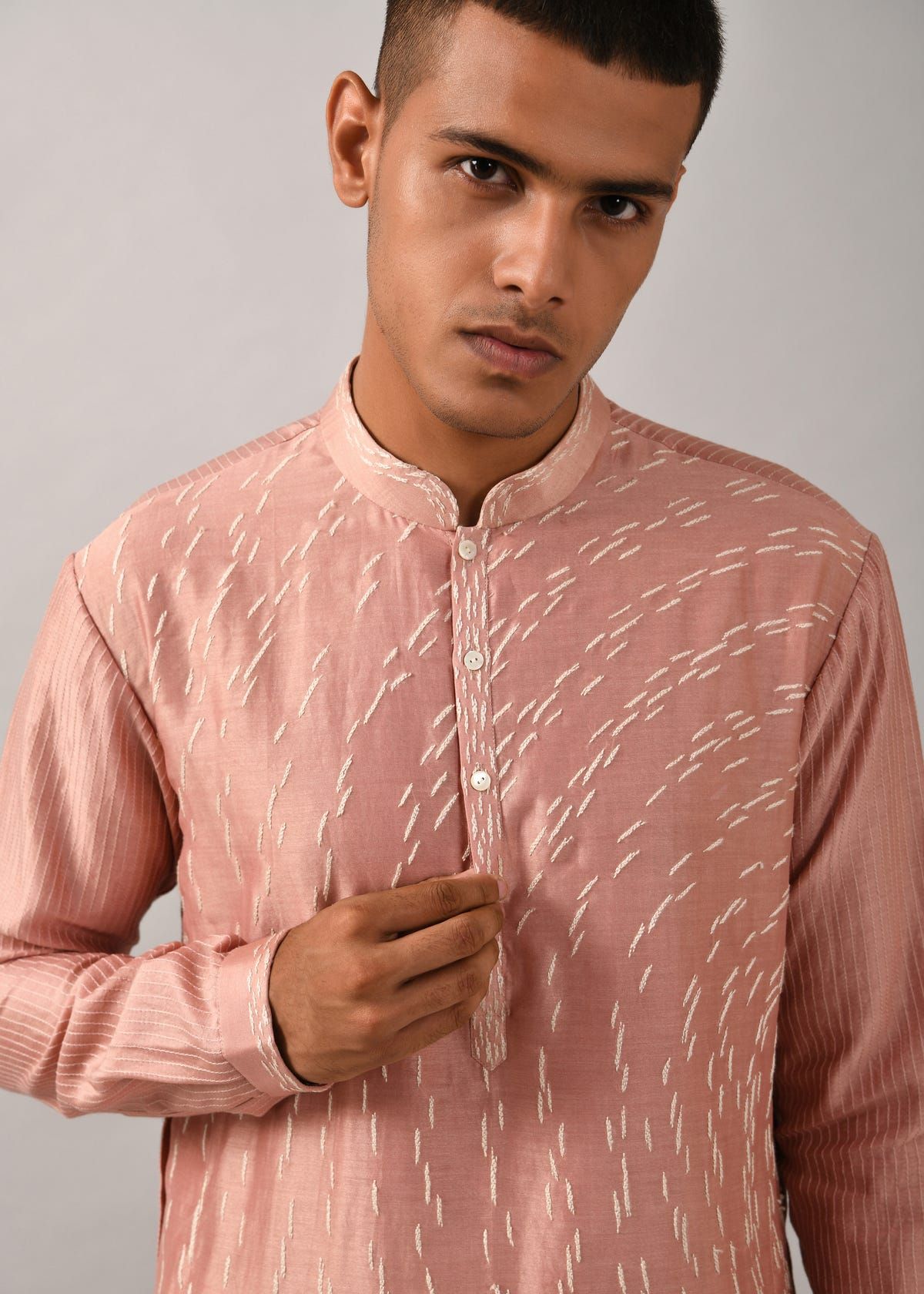 Shooting Star Embroidered Kurta Set - image 5