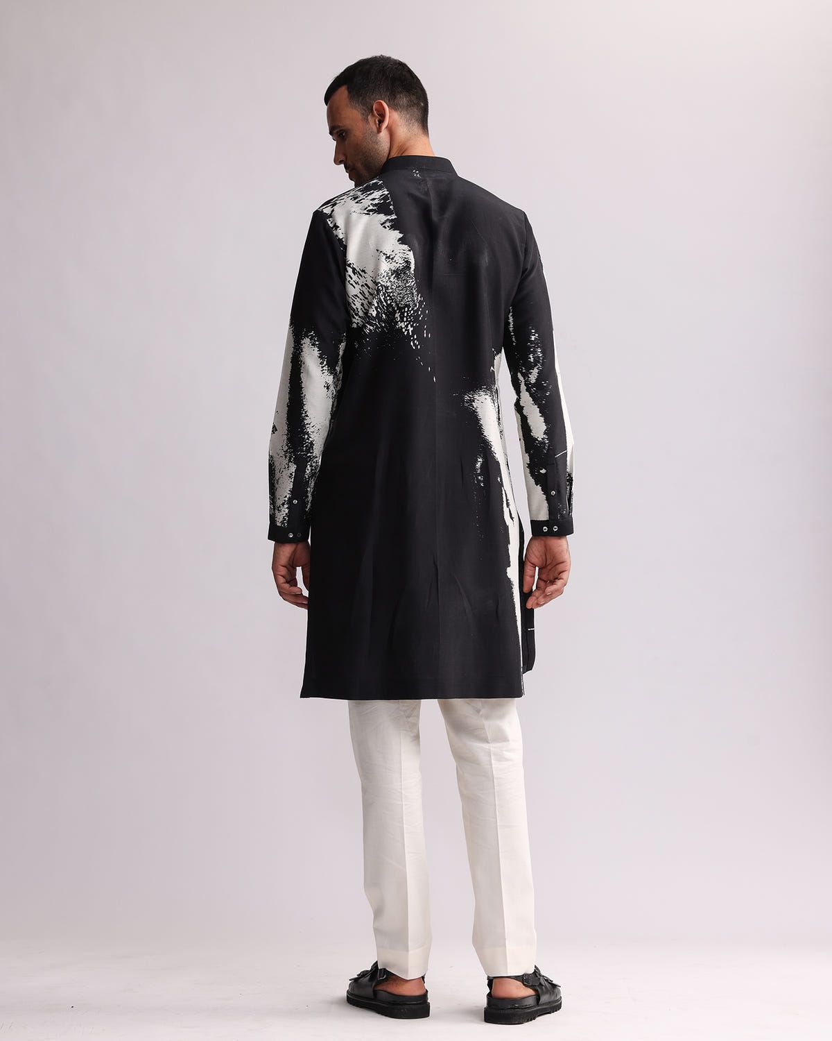 Charcoal Shadow Kurta - image 2