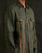 Crochet Denim-Style Shirt view 3