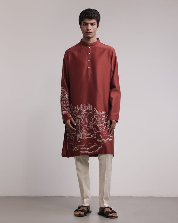 Countrymade India — Ruined City Kurta Set