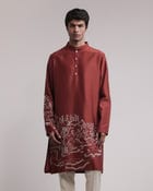 Ruined City Kurta Set view 3