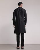 Classic Panelled Kurta Set view 2