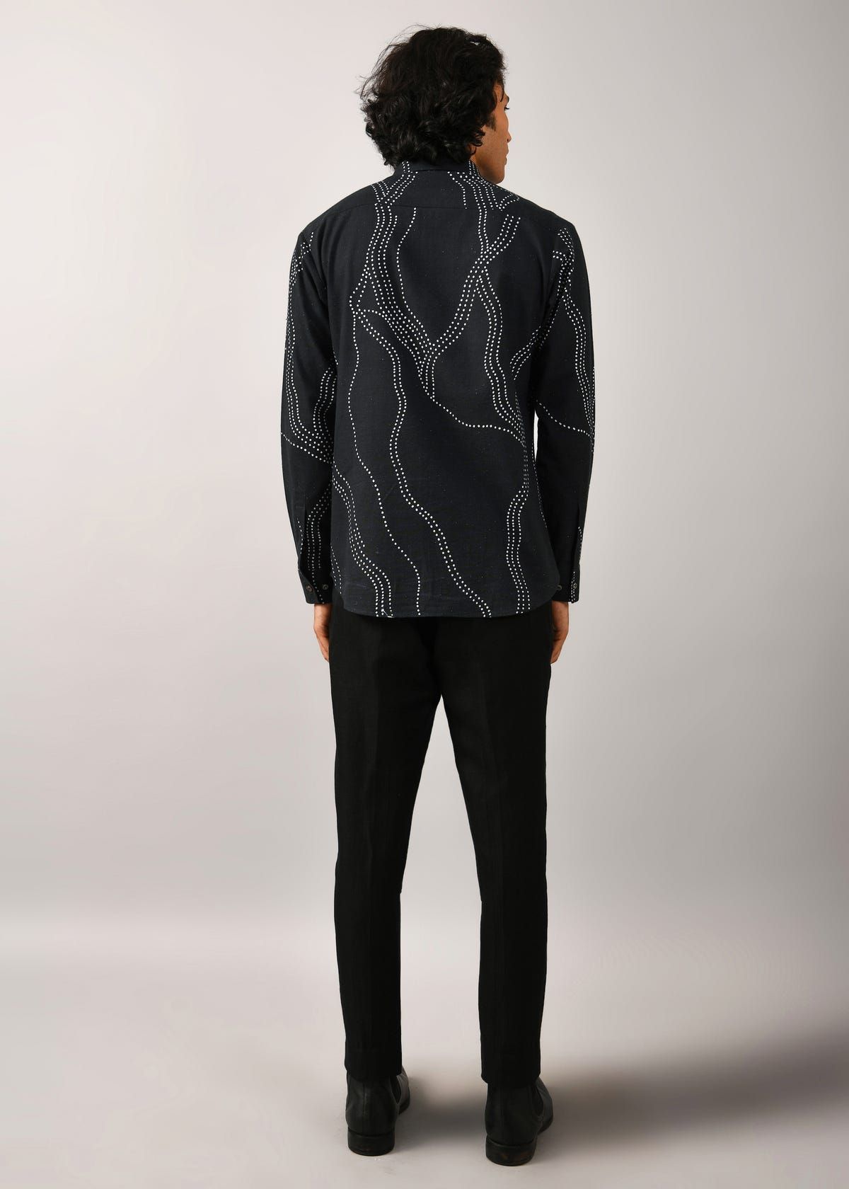 Constellation Print Shirt - image 5
