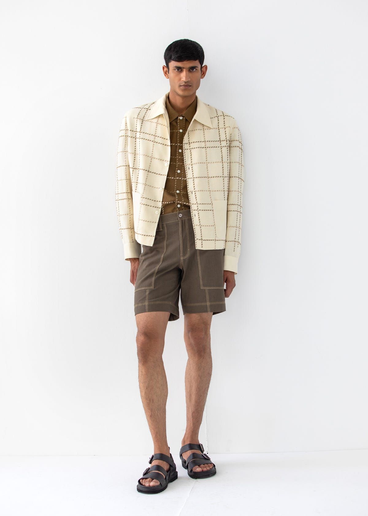 MILITARY PLAID JACKET - image 3
