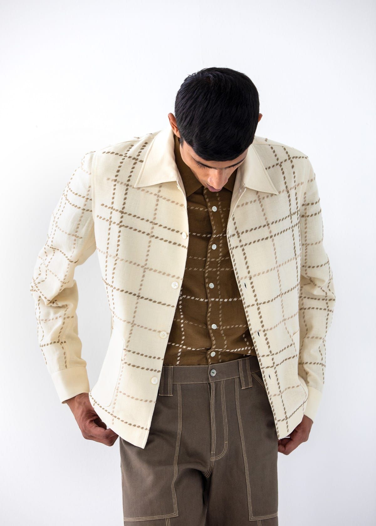 MILITARY PLAID JACKET - image 4