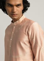 Coil Hand Emb Kurta Set view 4
