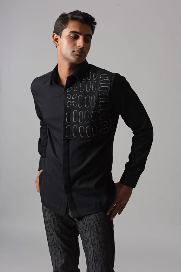Countrymade India — SHADOW BLOCK SHIRT