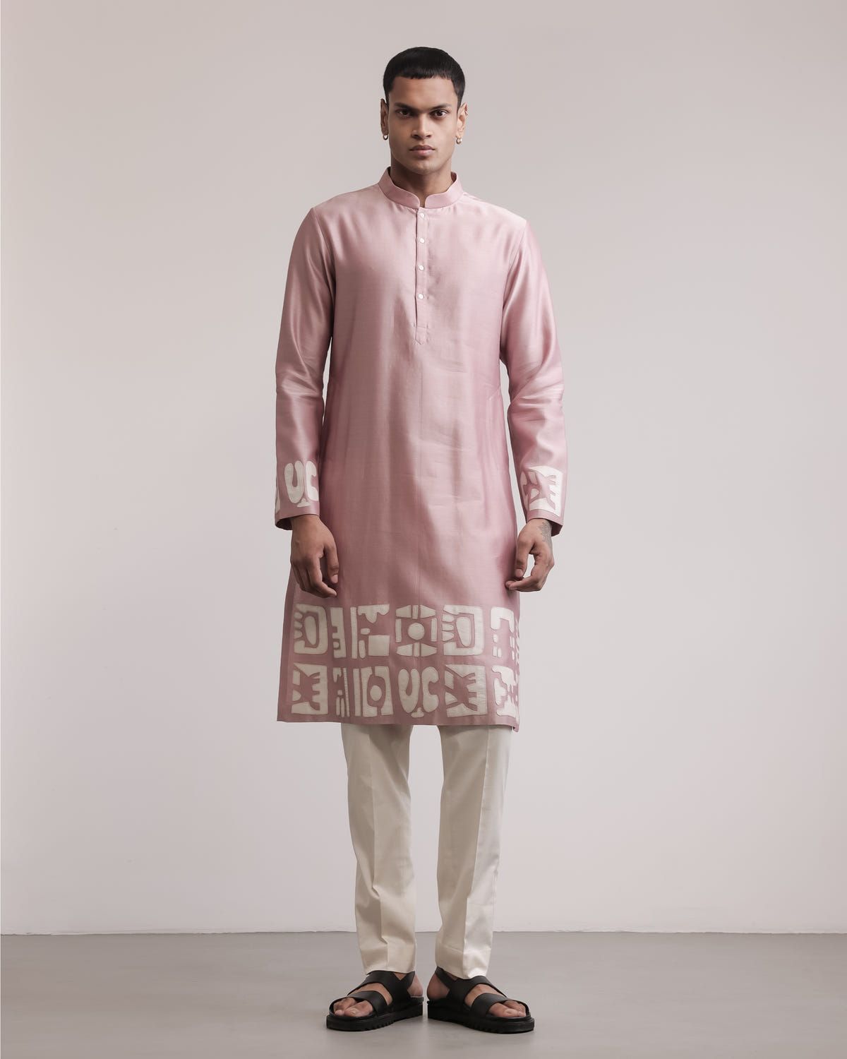 Urban Fossil Patchwork Kurta Set - image 1