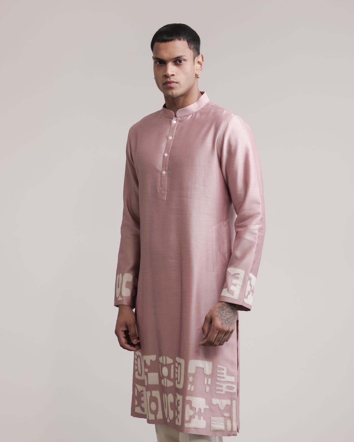 Urban Fossil Patchwork Kurta Set - image 3