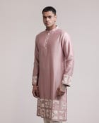 Urban Fossil Patchwork Kurta Set view 3